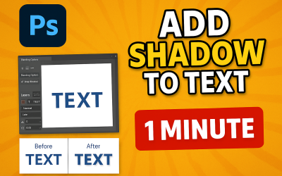 Photoshop Tip: How to Add Shadow to Text Like a Pro