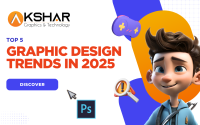 Top 5 Graphic Design Trends in 2025