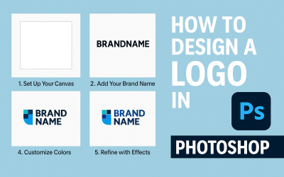 How to Design a Logo in Photoshop (Beginner Friendly)